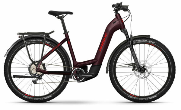 Haibike Trekking 11 tuscan/neon red-gloss 27,5" 750 Wh Wave