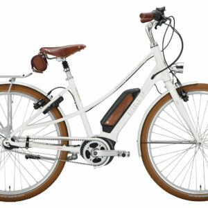 Excelsior Vintage E Deluxe 7-Gang perlmut white 28" 500 Wh Trapez