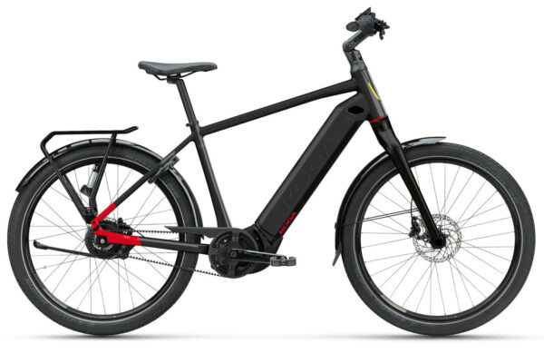 Koga Pace B10 Gents Rigid Panter Black / Siena Red / High Gloss 27,5" 750 Wh Dia...