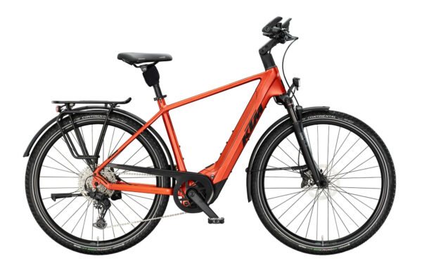 KTM MACINA STYLE 830 BURNT ORANGE MATT (BLACK) 28" 800 Wh Diamant