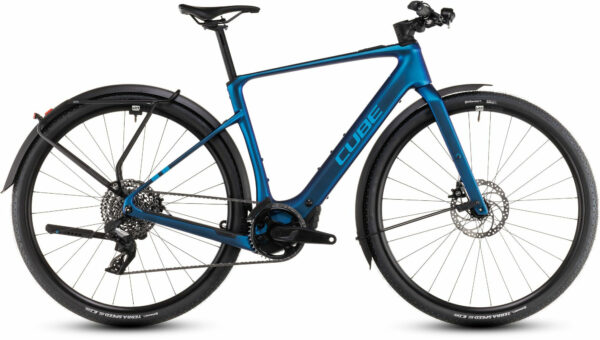 Cube Nulane Hybrid C:62 SLX FE 400X nebula´n´blue 28" 400 Wh Diamant