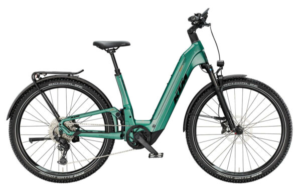 KTM MACINA AERA FS ELITE LFC OXYGEN GREEN (BLACK+ORANGE) 29" 800 Wh Wave