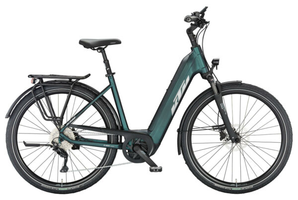 KTM Macina Tour CX 510 green purple flip matt (silver+green) 28" 500 Wh Wave