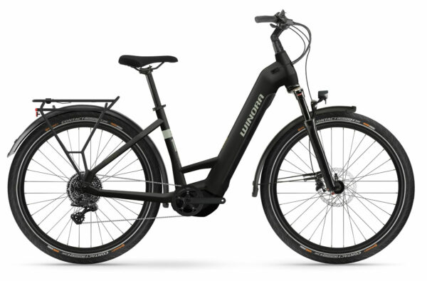 Winora Yucatan X10 Black matte 27,5" 720 Wh Wave