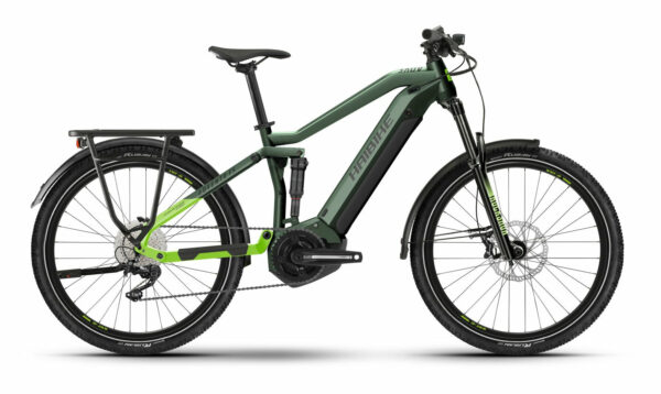 Haibike Adventr FS 8 gloss metal green apple/black 27,5" 630 Wh Diamant