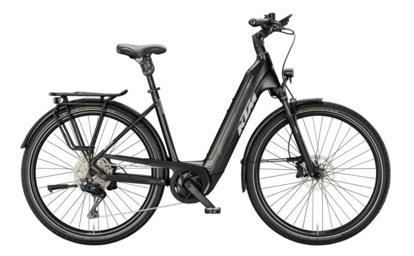 KTM MACINA STYLE 820 XL di2 DIAMOND BLACK MATT (GREY) 28" 800 Wh Wave