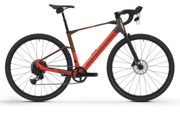 Mondraker DUSTY RR Red/Grey 28" 350 Wh Diamant