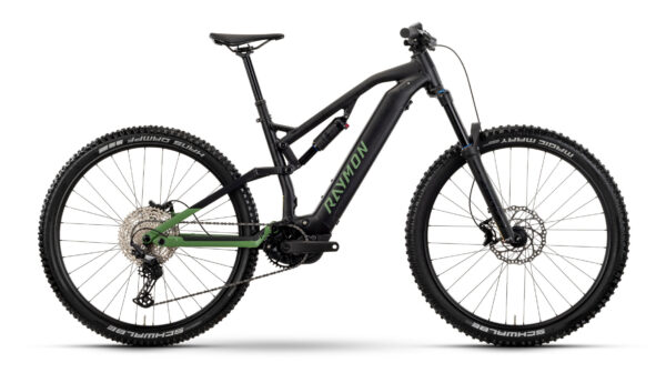 Raymon Trailray 150  Black / Reseda Green / Citron 29" 720 Wh Diamant