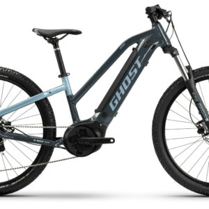 Ghost E-Teru dark grey/metallic light blue-glossy 27,5" 500 Wh Trapez