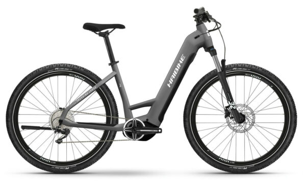 Haibike Trekking 4 Cross dark silver/pearl-matt 27,5" 720 Wh Wave