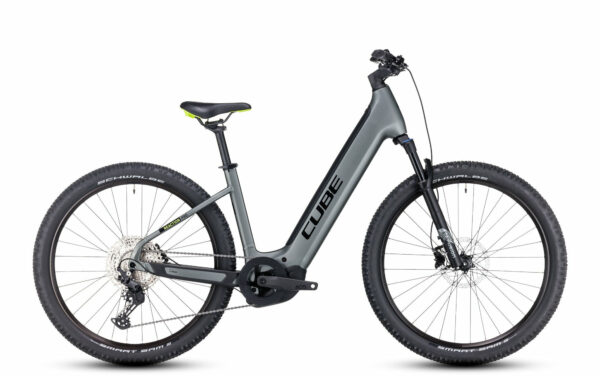 Cube Reaction Hybrid Pro 750 flashgrey´n´green 27,5" 750 Wh Wave