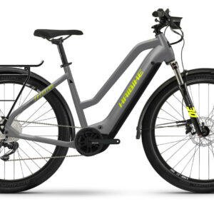Haibike Trekking 6 gloss grey/neon yellow 27,5" 630 Wh Trapez