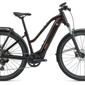 Giant Explore E+ 1 STA Cordovan/Black Gloss-Matt 28" 625 Wh Trapez