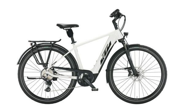 KTM MACINA TOUR CX 610 metallic white (black+orange) 28" 625 Wh Diamant