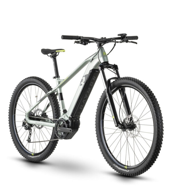 Raymon HardRay E 5.0 M350 pistaccio/black/limegreen gloss 29" 630 Wh Diamant