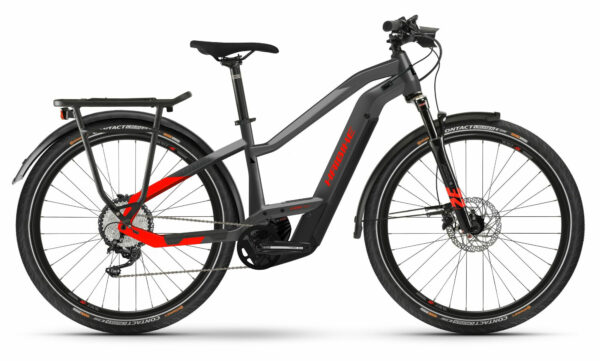 Haibike Trekking 9 anthracite/red 27,5" 625 Wh Trapez