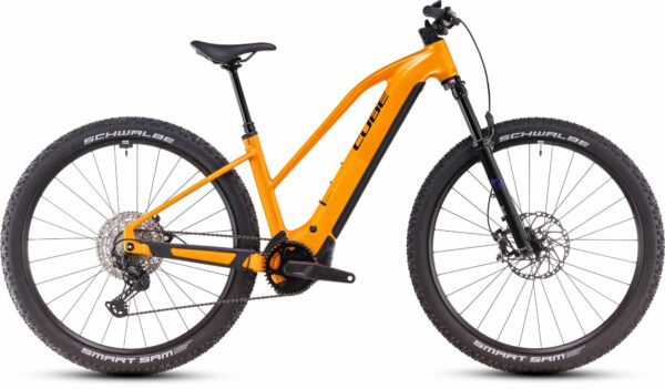 Cube Reaction Hybrid SLX 800 spectraorange´n´violet 29" 800 Wh Trapez
