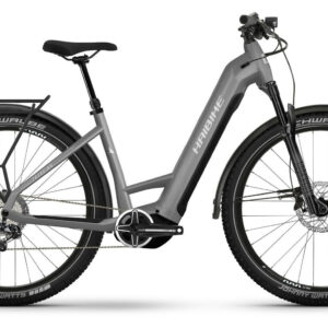 Haibike Trekking 7 urban grey/white-gloss 2023 27,5" 720 Wh Wave