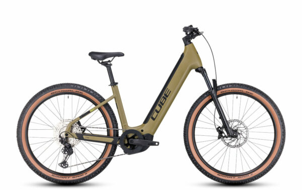 Cube Reaction Hybrid Race 625 olive´n´green 27,5" 625 Wh Wave