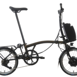 Brompton C-Line Electric  - 16 Zoll 300Wh 12K Faltrad - Black Lacquer