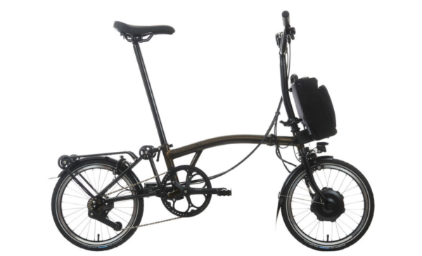 Brompton C-Line Electric  - 16 Zoll 300Wh 12K Faltrad - Black Lacquer