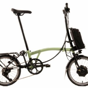 Brompton C-Line Electric  - 16 Zoll 300Wh 12K Faltrad - Matcha Green