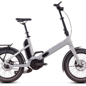 Cube Fold Hybrid Comfort 500 - 20 Zoll 500Wh 5N Faltrad - pearlysilver´n´white