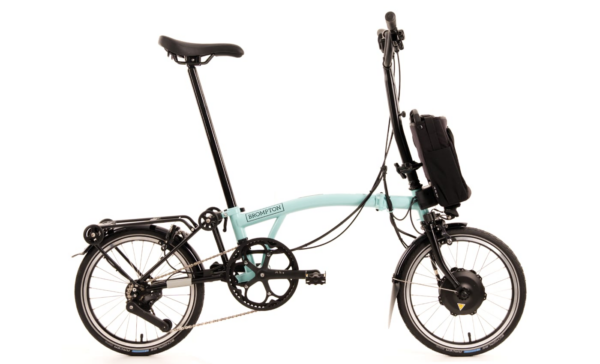 Brompton C-Line Electric Urban 4-speed - Typ H- 16 Zoll 300Wh 4K Faltrad - Turkish Green