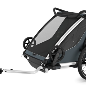 Thule Chariot Cab - 2 Sitzer Kinderanhänger - dark slate