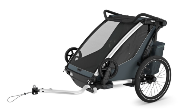 Thule Chariot Cab - 2 Sitzer Kinderanhänger - dark slate
