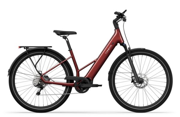 Tenways Ago Air - 28 Zoll 560Wh 9K Wave - velvet red