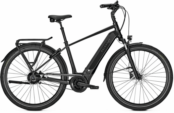 Kalkhoff IMAGE 3.B EXCITE RT (625 Wh), 5 Gang Nabenschaltung, Herrenfahrrad, Diamant, Modell 2024, 28 Zoll 58 cm diamondblack glossy