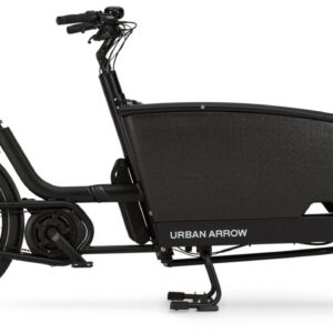 Urban Arrow Family Performance Plus 545Wh Tektro eCargo L, stufenlose Nabenschaltung, Unisex, Lastenrad, Modell 2024, 20 / 26 Zoll 36 cm schwarz