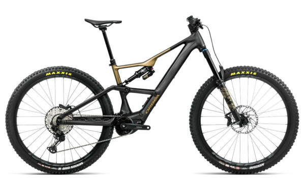 Orbea RISE LT H10 Diamond Black-Splash Olive Green (Matt) 29" 630 Wh Diamant