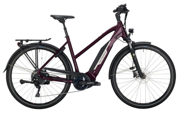 Victoria eTrekking 10.8 Violet 28" 500 Wh Trapez