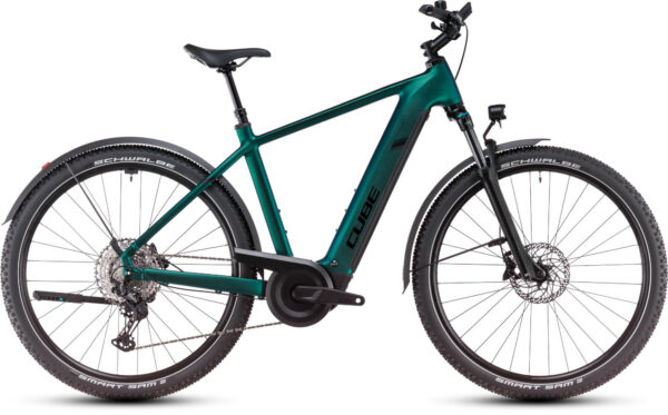 Cube Nuride Hybrid EXC 800 Allroad goblin´n´black 28" 800 Wh Diamant