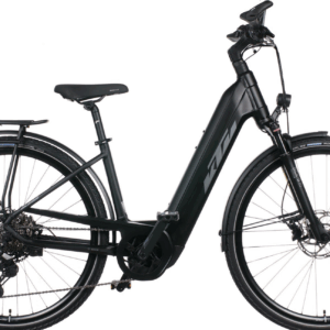 KTM POWER SPORT 11 PLUS (750 Wh), 11 Gang Kettenschaltung, Damenfahrrad, Deep, Modell 2024, 28 Zoll 56 cm black matt (grey+orange)