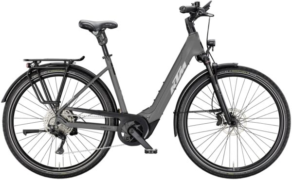 KTM MACINA STYLE 820 XL, 11 Gang Kettenschaltung, Unisexfahrrad, Deep, Modell 2025, 28 Zoll 60 cm machine grey matt (silver+black)