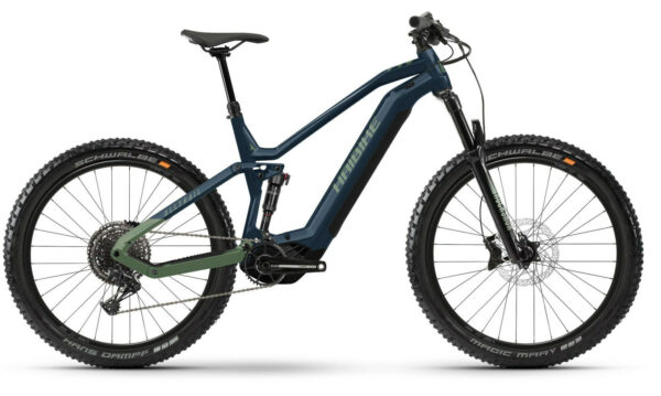 Haibike AllTrail 9 27.5 gloss metal/blue olive 27,5" 720 Wh Diamant
