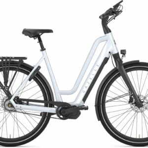 Gazelle CHAMONIX C5 HMS (630 Wh), 5 Gang Nabenschaltung, Unisexfahrrad, Tiefeinsteiger, Modell 2024, 28 Zoll 61 cm frozen whitegloss