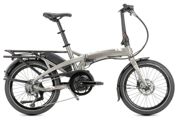Tern Vektron Q9 satin metallic silver / silver 20" 400 Wh Faltrahmen