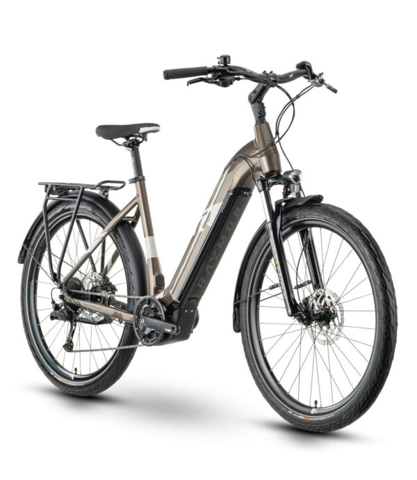 Raymon TourRay E 5.0 stone/light grey/black 27,5" 500 Wh Wave