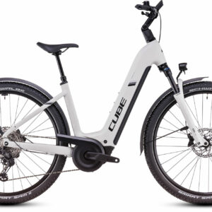 Cube Nuride Hybrid EXC 800 Allroad cotton´n´silver 28" 800 Wh Wave