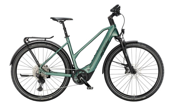 KTM MACINA CROSS CX 810 LFC OXYGEN GREEN MATT (BLACK) 28" 800 Wh Trapez