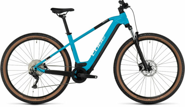 Cube Reaction Hybrid ONE 500 skyblue´n´white 29" 500 Wh Diamant