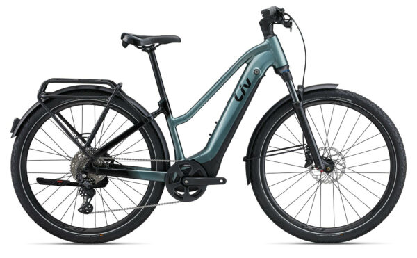 Liv Amiti-E+ Pro Silver Pine/Black 28" 800 Wh Trapez
