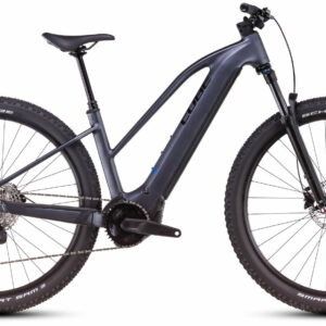 Cube Reaction Hybrid Pro 800 metallicgrey´n´black 27,5" 800 Wh Trapez