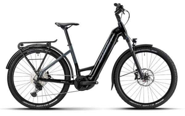 Ghost E-Teru Advanced EQ Low black/dark grey-glossy 27,5" 750 Wh Wave