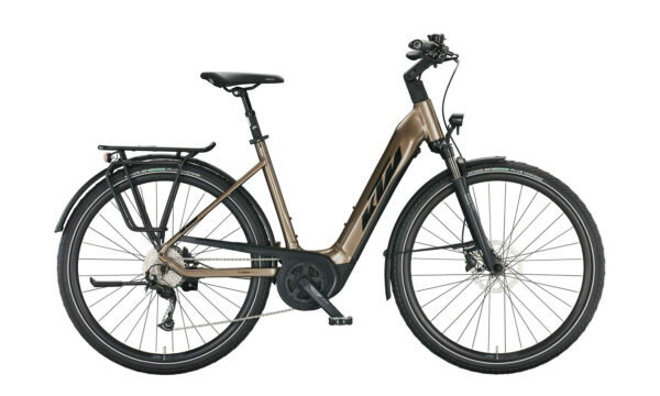 KTM MACINA TOUR P510 oak (black+orange) 28" 500 Wh Wave