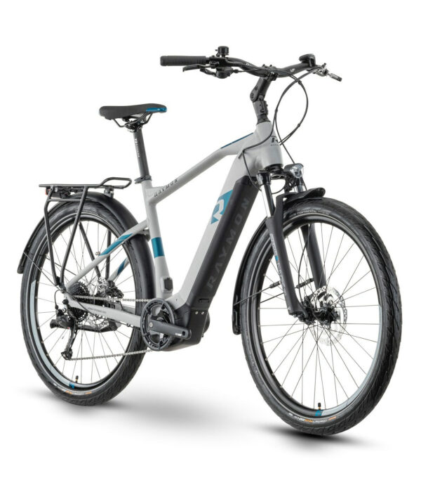 Raymon TourRay E 5.0 grey/black/space blue matt 27,5" 500 Wh Diamant